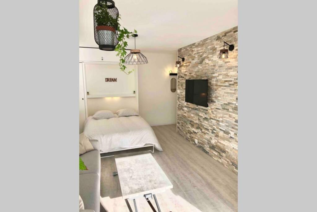 לה גרנד מוט Grand Studio Cabine 30 M² Centre Ville, Refait A Neuf Pour Vous ! Climatise מראה חיצוני תמונה